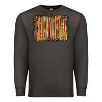 Smoke christmas reindeers leopard background Premium Sweatshirt - BarkalooDesign