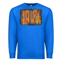 True Royal christmas reindeers leopard background Premium Sweatshirt - BarkalooDesign