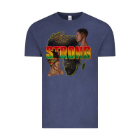 Vintage Denim strong with glitter Vintage Tee - texasbilliewilder