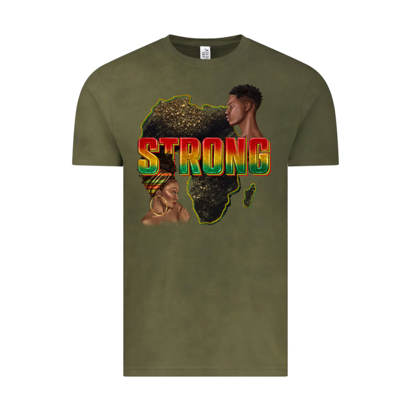 Strong With Glitter Vintage Tee by texasbilliewilder | Teevron