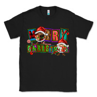 Black merry christmas gnomies Classic Tee - FaDigitalArtStudio