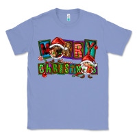 Colony Blue merry christmas gnomies Classic Tee - FaDigitalArtStudio