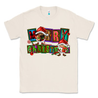 Natural merry christmas gnomies Classic Tee - FaDigitalArtStudio