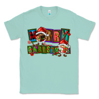 Seafoam merry christmas gnomies Classic Tee - FaDigitalArtStudio