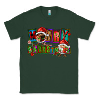 Sports Green merry christmas gnomies Classic Tee - FaDigitalArtStudio