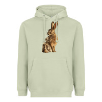 Hares Heavyweight Hoodie | Teevron