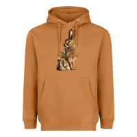 Meerkat Hares Heavyweight Hoodie - LillyAllenDesigns