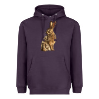 Plum Hares Heavyweight Hoodie - LillyAllenDesigns