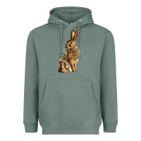 Sage Hares Heavyweight Hoodie - LillyAllenDesigns