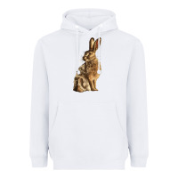White Hares Heavyweight Hoodie - LillyAllenDesigns
