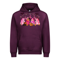 Mauve Wine in october we wear pink Urban Hoodie - LillyAllenDesigns