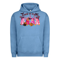 Pigment Pebble Blue in october we wear pink Urban Hoodie - LillyAllenDesigns