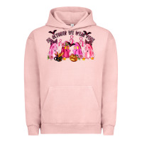 Pigment Salmon in october we wear pink Urban Hoodie - LillyAllenDesigns
