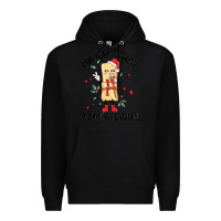 Black out here looking tamalicious christmas tamale Premium Hoodie - MaliasSmallBusiness