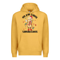 Mustard out here looking tamalicious christmas tamale Premium Hoodie - MaliasSmallBusiness
