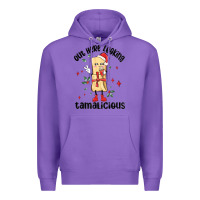 Purple out here looking tamalicious christmas tamale Premium Hoodie - MaliasSmallBusiness