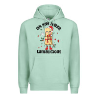 Seafoam out here looking tamalicious christmas tamale Premium Hoodie - MaliasSmallBusiness