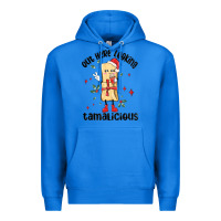 True Royal out here looking tamalicious christmas tamale Premium Hoodie - MaliasSmallBusiness