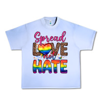 Grape Ice spread love not hate Urban Heavy Tee - Zillion Design Studio