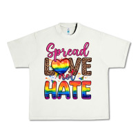 Pistachio spread love not hate Urban Heavy Tee - Zillion Design Studio