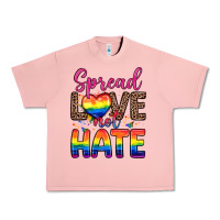Salmon spread love not hate Urban Heavy Tee - Zillion Design Studio