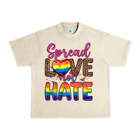 Sandshell spread love not hate Urban Heavy Tee - Zillion Design Studio