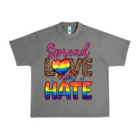 Tornado spread love not hate Urban Heavy Tee - Zillion Design Studio