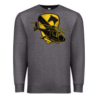 Charcoal Heather 1st cavalry division chopper helicopter air cav Premium Sweatshirt - Jasminsmagicworld