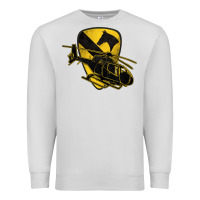 Dove Grey 1st cavalry division chopper helicopter air cav Premium Sweatshirt - Jasminsmagicworld