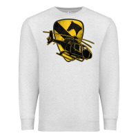 Oatmeal Heather 1st cavalry division chopper helicopter air cav Premium Sweatshirt - Jasminsmagicworld