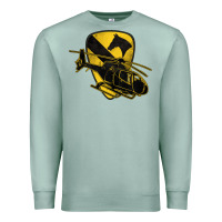 Seafoam 1st cavalry division chopper helicopter air cav Premium Sweatshirt - Jasminsmagicworld