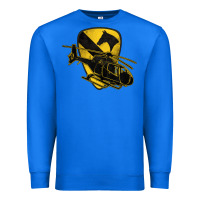 True Royal 1st cavalry division chopper helicopter air cav Premium Sweatshirt - Jasminsmagicworld