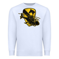 White 1st cavalry division chopper helicopter air cav Premium Sweatshirt - Jasminsmagicworld
