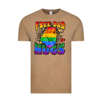 Vintage Coffee free dad hugs Vintage Tee - Zillion Design Studio