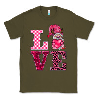Army Green love gnomies Classic Tee - BarkalooDesign
