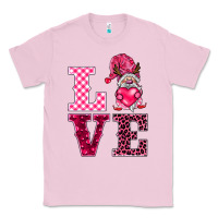 Bubblegum Pink love gnomies Classic Tee - BarkalooDesign