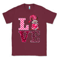 Burgundy love gnomies Classic Tee - BarkalooDesign