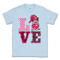 Dusty Blue love gnomies Classic Tee - BarkalooDesign