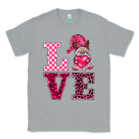 Heather Grey love gnomies Classic Tee - BarkalooDesign