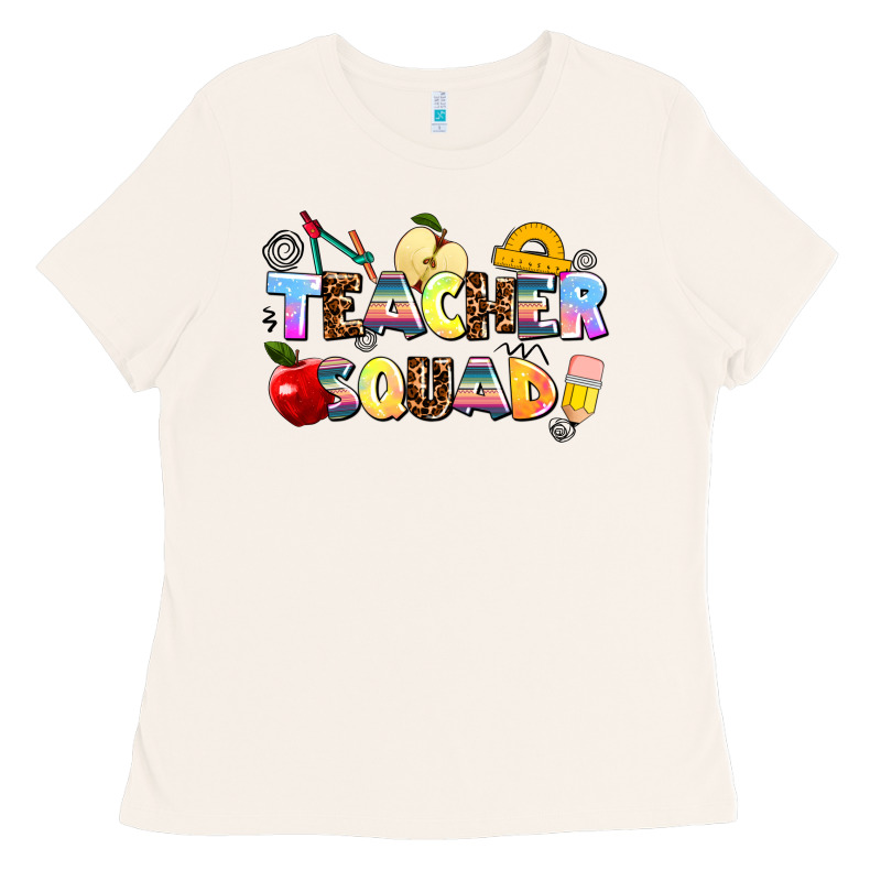 Teacher Squad Ladies Tee by AdoDesignShop | Teevron