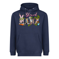 Navy blessed mama easter Heavyweight Hoodie - BarkalooDesign