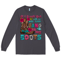 Smoke all i brought back with me was some sand in my boots Long Sleeve Tee - HRA Design Shop