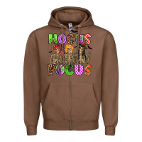 Chestnut hocus pocus skeleton Zipper Hoodie - AdoDesignShop