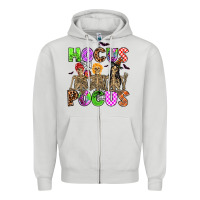 Dove Grey hocus pocus skeleton Zipper Hoodie - AdoDesignShop