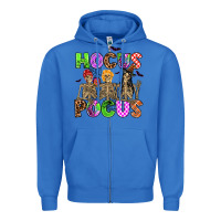 True Royal hocus pocus skeleton Zipper Hoodie - AdoDesignShop