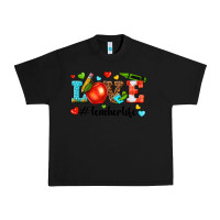 Black love teacher life Urban Heavy Tee - texasbilliewilder
