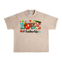 French Oak love teacher life Urban Heavy Tee - texasbilliewilder
