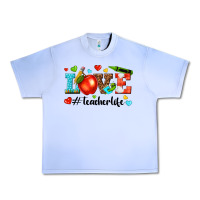 Grape Ice love teacher life Urban Heavy Tee - texasbilliewilder