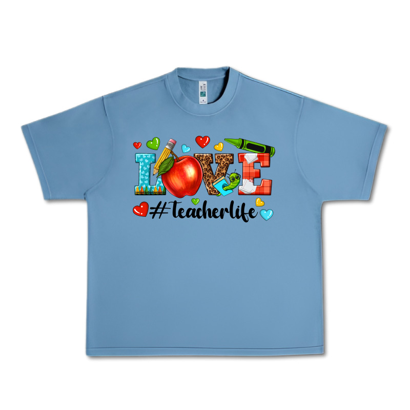 Love Teacher Life Urban Heavy Tee by texasbilliewilder | Teevron
