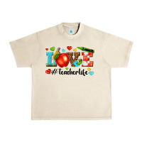 Sandshell love teacher life Urban Heavy Tee - texasbilliewilder